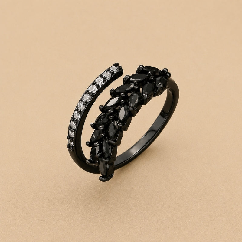 Graceful Bloom Statement Ring