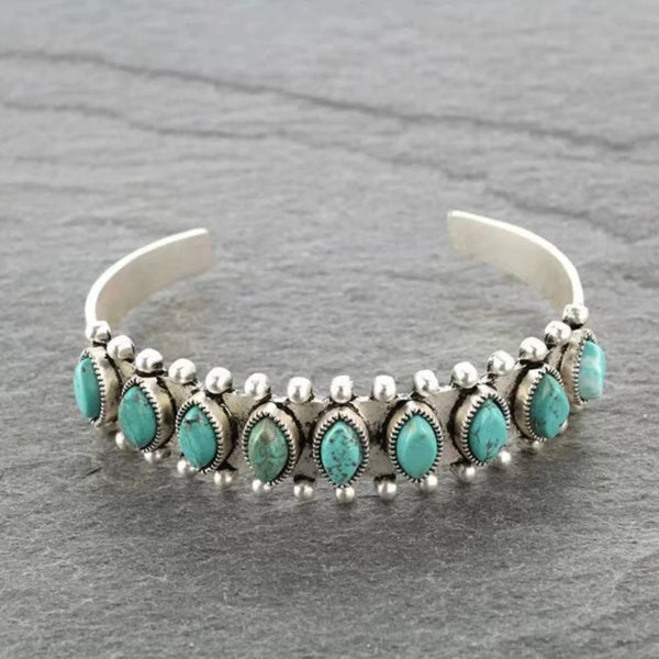 Azmira Turquoise Cuff Bracelet