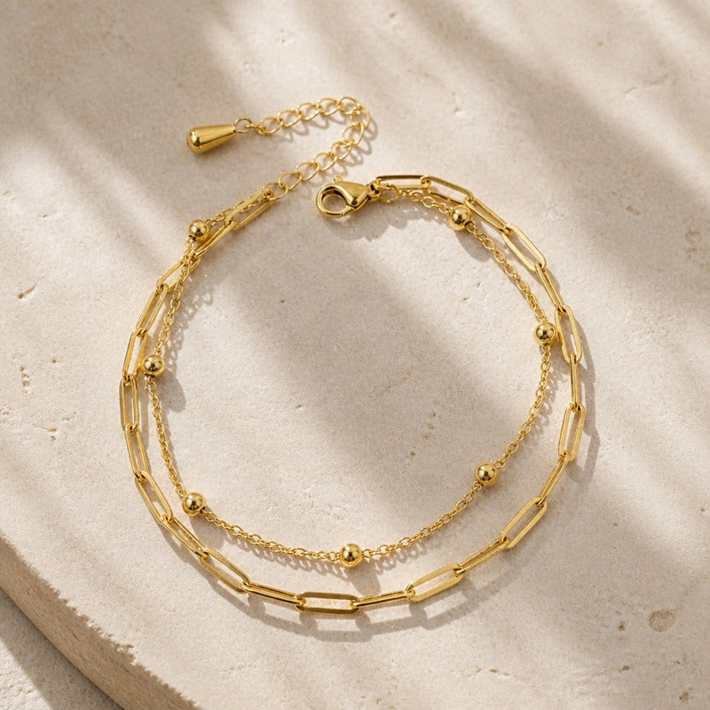 Delicate Double Layer Bracelet