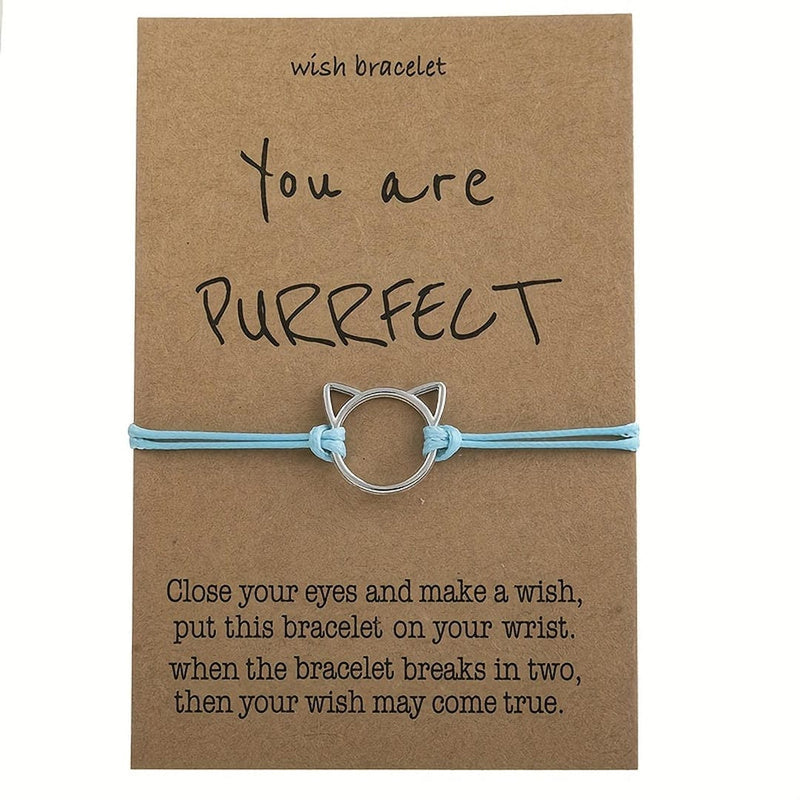 Purrrfect Silver Gifting Bracelet
