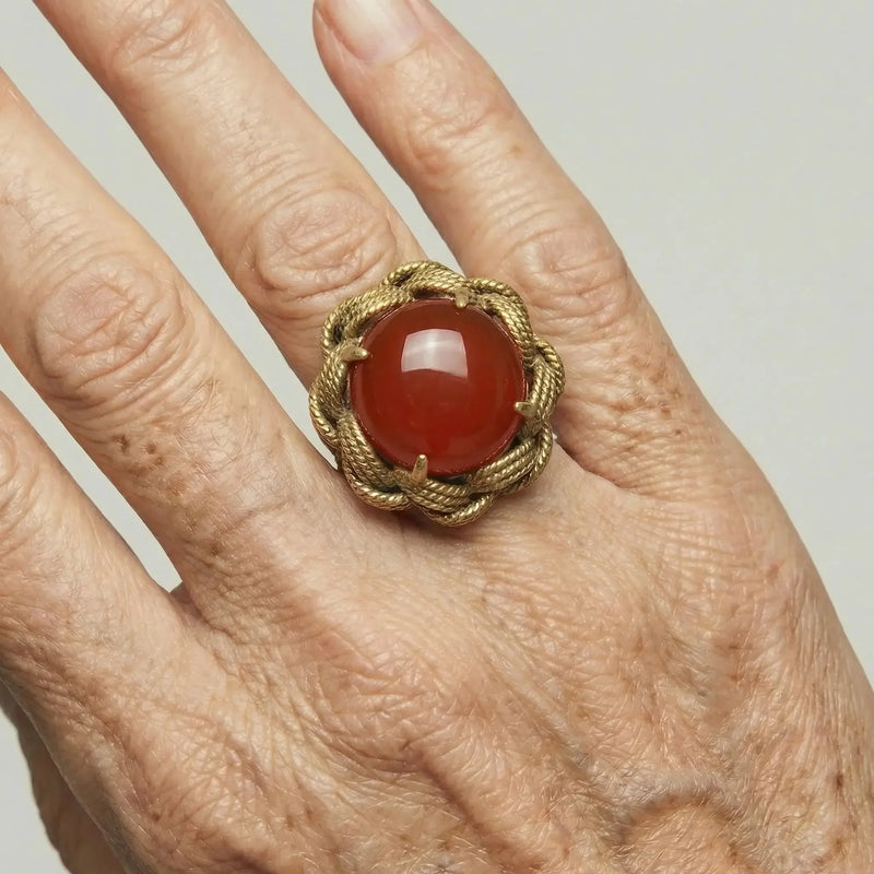 Fire Muse Statement Ring