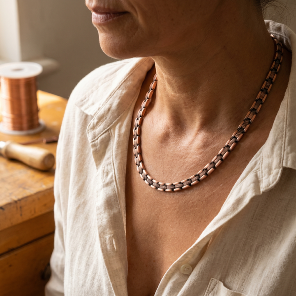 Zenith Haze Copper Necklace