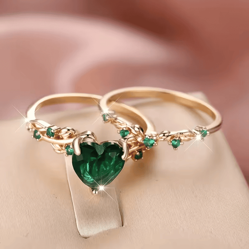 Heartbound Duo Ring Set
