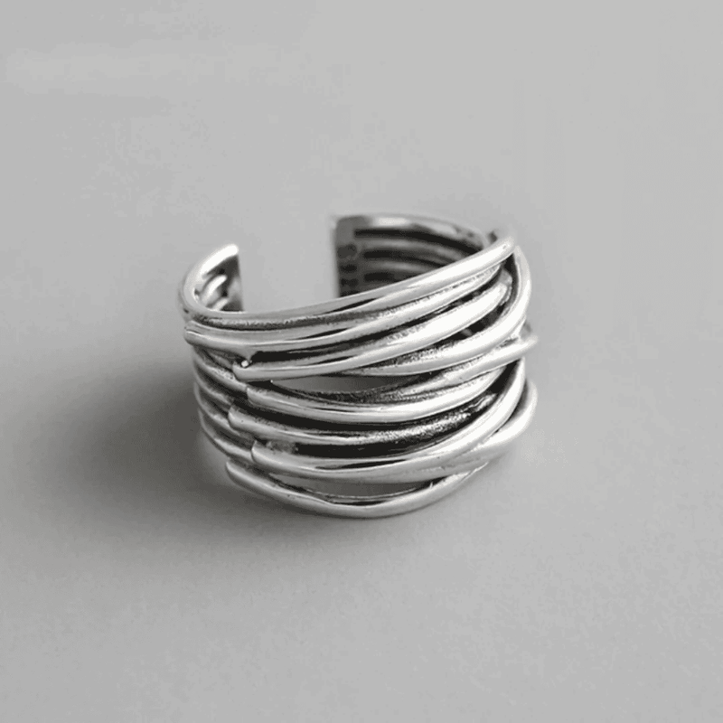 Vintage Double Layer Ring