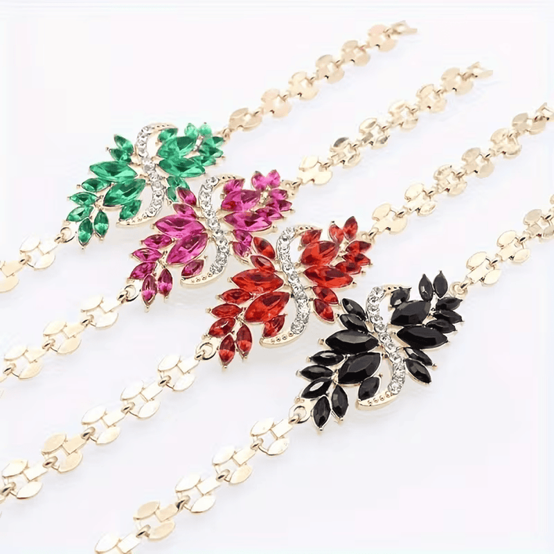 Forest Bloom Dainty Bracelet