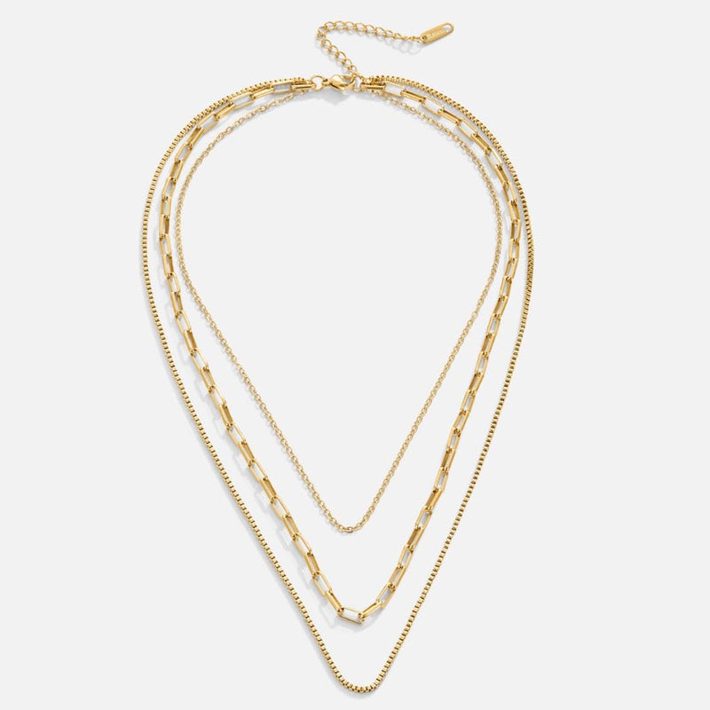 Ava Layered Gold Necklace