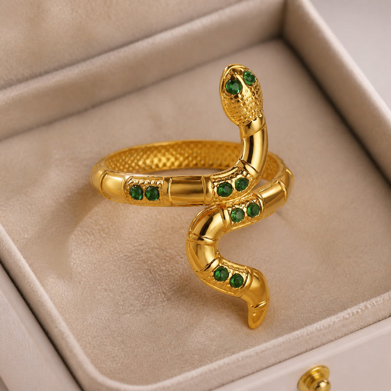 Signature Snake Wrap Ring