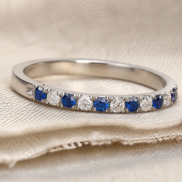 Sapphire Minimalist Ring