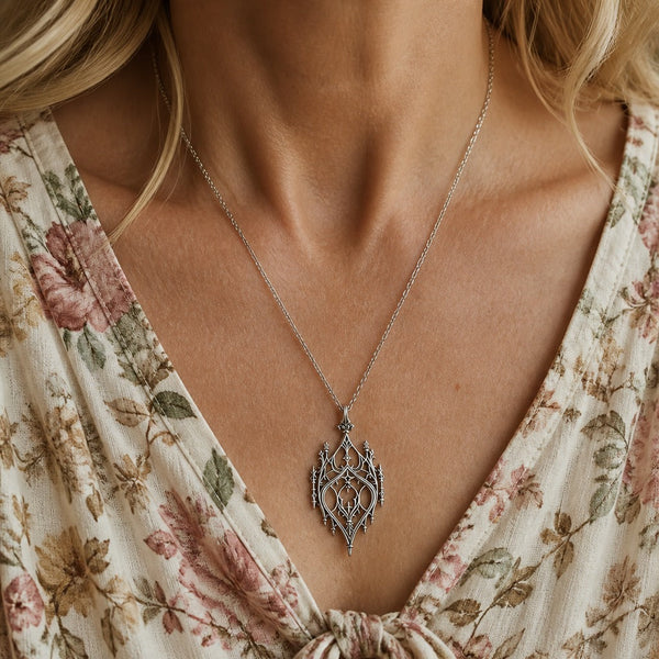 Enchanted Castle Heart Pendant