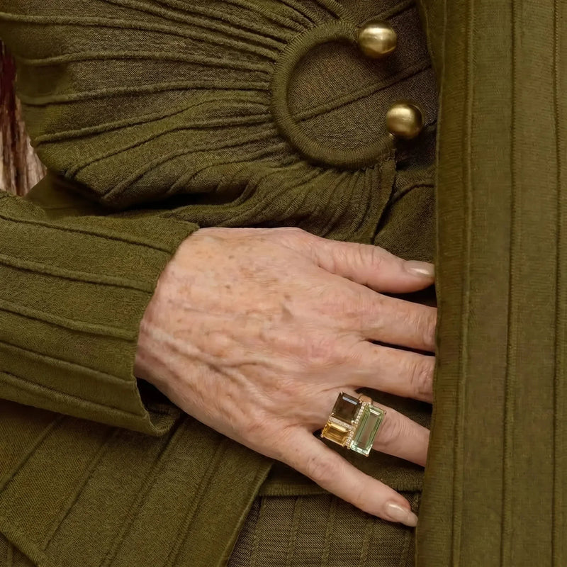 TriTone Mirage Vintage Ring