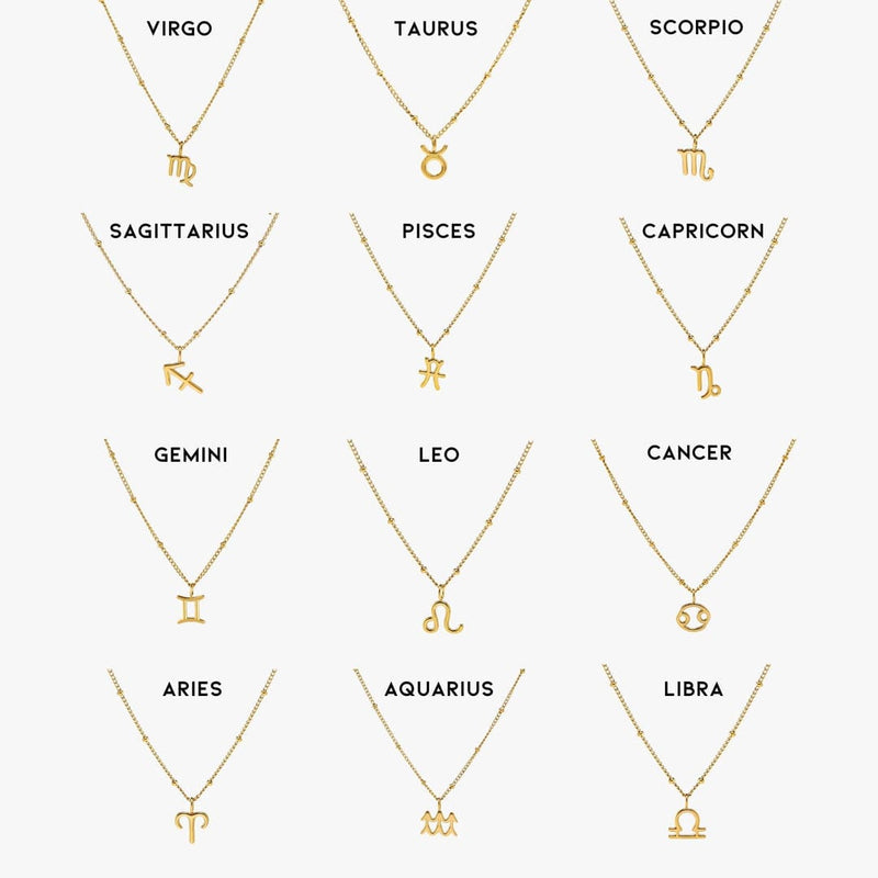 Zodiac Harmony Charm Necklace