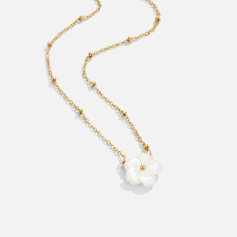 Greatness Bloom Flower Pendant Necklace